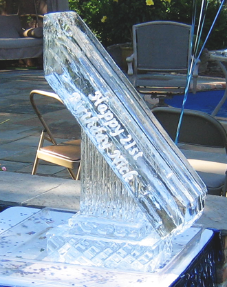 Straight Ice Luge